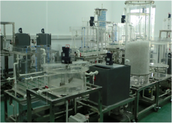 Comprehensive wastewater treatment experimental platform of Shanghai Jiaotong University
